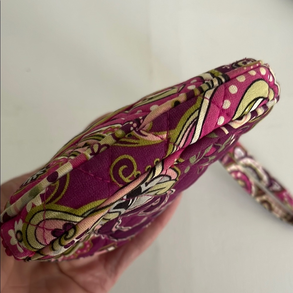 Vera Bradley Pink Patterned Wristlet - Picture 6 of 9